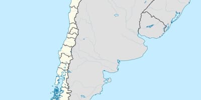 नक्शे के antofagasta, चिली